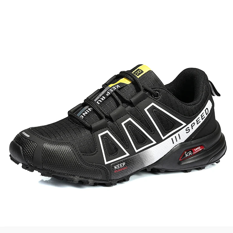 Men's Hiking Shoes All-terrain Outdoor Sports Shoes Breathable Mesh Non-slip Wear-resistant Hiking Shoes Outdoor Cycling Shoes