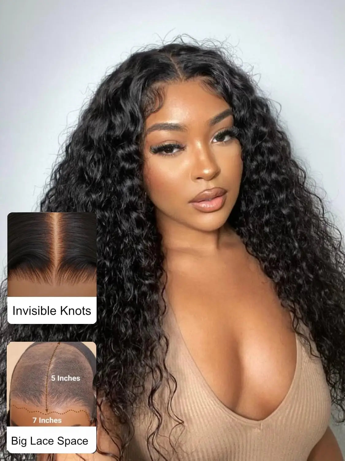 Loose Deep Wave Human Hair Wigs For Women Human Hair Glueless Wig Human Hair Ready To Wear Pre Plucked Brazilian Raw Human Hair