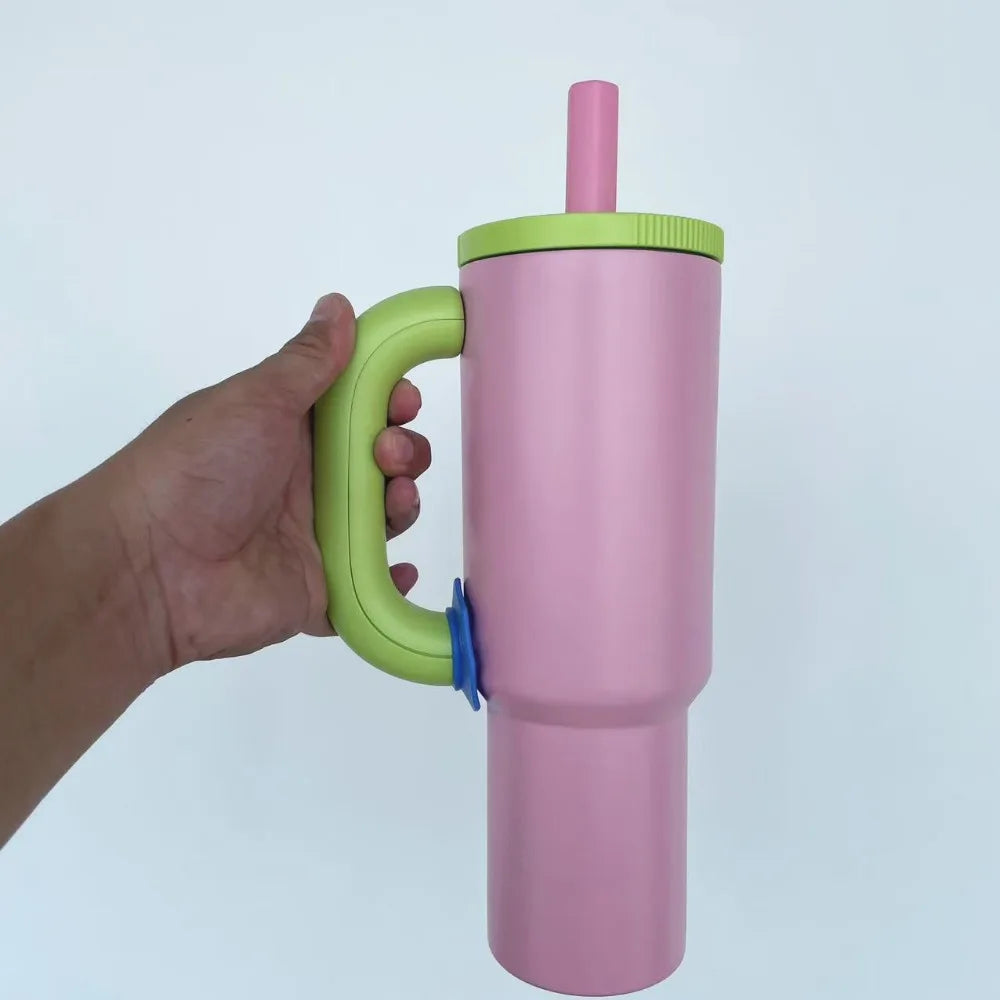 40OZ stainless steel insulated cup, stainless steel insulated vacuum insulated car cup sports outdoor travel 304