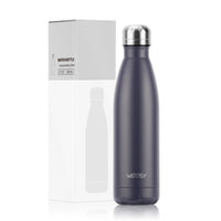 WATERSY 500ml Stainless Steel Vacuum Flask, Insulated Thermos Cup for Coffee & Water, Double Wall Thermal Bottle for Sports