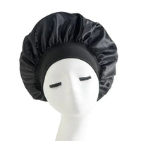 Satin Wide-brimmed Nightcap Styling Silk Headband for Sleeping Nightcap with Elasticated Floppy Band Cap Hair Shower Cap