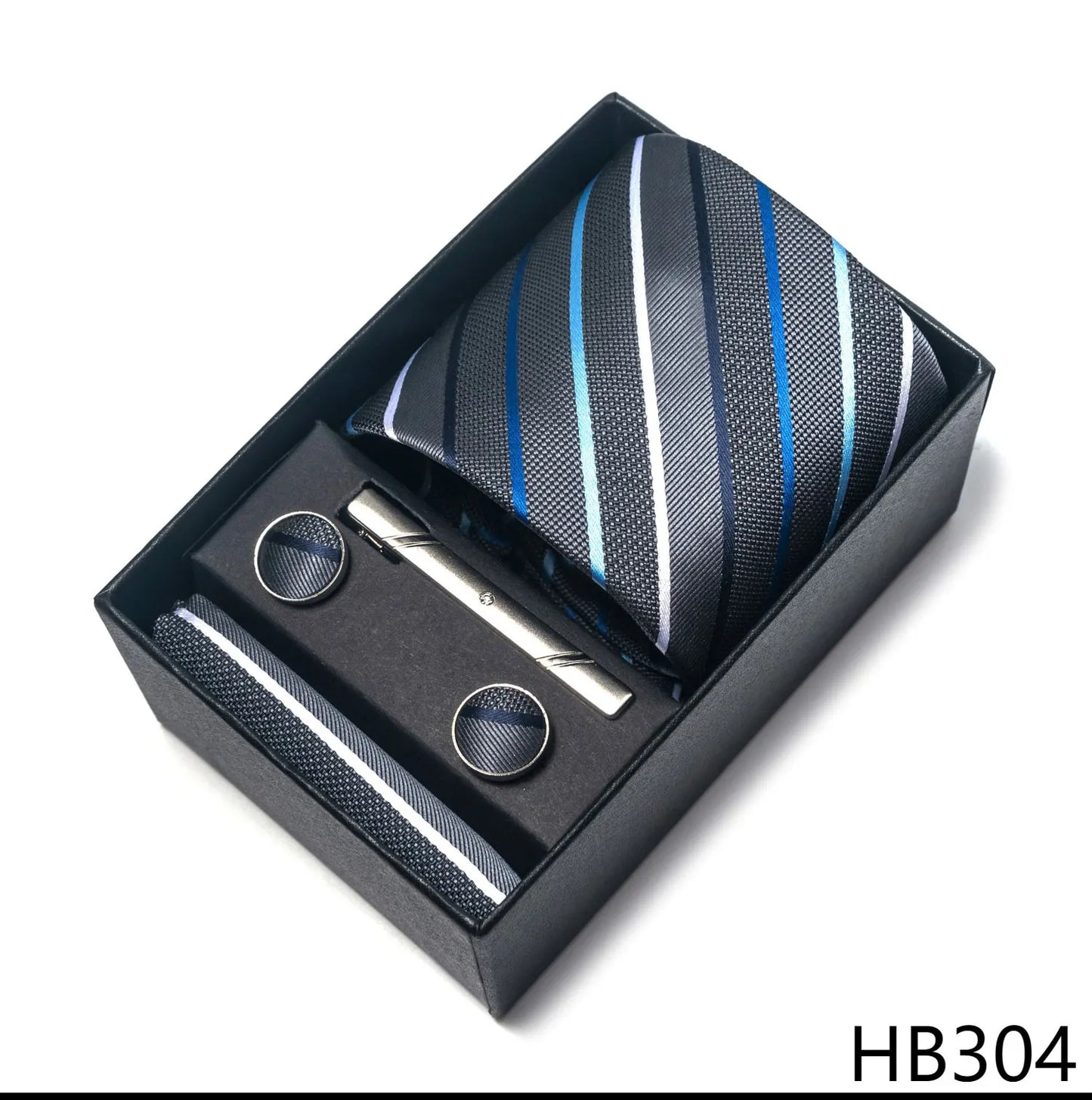 2025 New Design Fashion Brown Paisley Tie Handkerchief Cufflink Set For Men Necktie Clothing Accessories Birthday Present