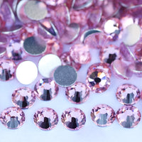 YANRUO 2058 Top Non Hotfix Flat Back Rhinestones Glass DIY Cold Fixation Nail Art Decorations Stones And Crystals Strass Crafts