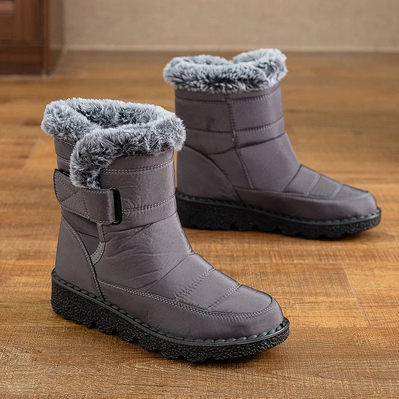 2025 Winter New Arrival Snow Boots for Women New Ladies Shoes Platform Shoes Woman Flat Keep Warm Boots Ladies Casual Shoes