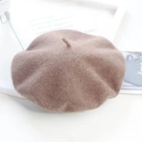 Winter Hats for Women Berets Painter Cap Autumn Winter Hat Female Flat French Artist Beret Girls Vintage Warm Casual New