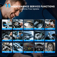 MUCAR 632 OBD2 Diagnostic Tool AI Assisted Bi-directional CANFD Protocal ECM/TCM/ABS/SRS Diagnosis 15 Reset Lifetime Free Update