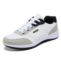 New Men Shoes Spring Autumn Waterproof Walking Sneakers Leisure Male Leather Sports Shoes Non-Slip Footwear Tennis for Men