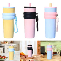 710ML Thermal Insulated Cup 316 Stainless Steel Water Cup Easy to Use Travel Coffee Mug Reusable Practical Travel Mug Cup