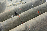 Men's Skinny Denim Jeans 2025 New Streetwear Distressed Painted Repair Low-Rise Brand Pants for Casual Style