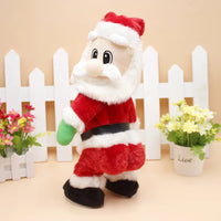 Christmas electric Santa Claus toys, dynamic hip shaking music, electric doll toys, Christmas decorations Christmas