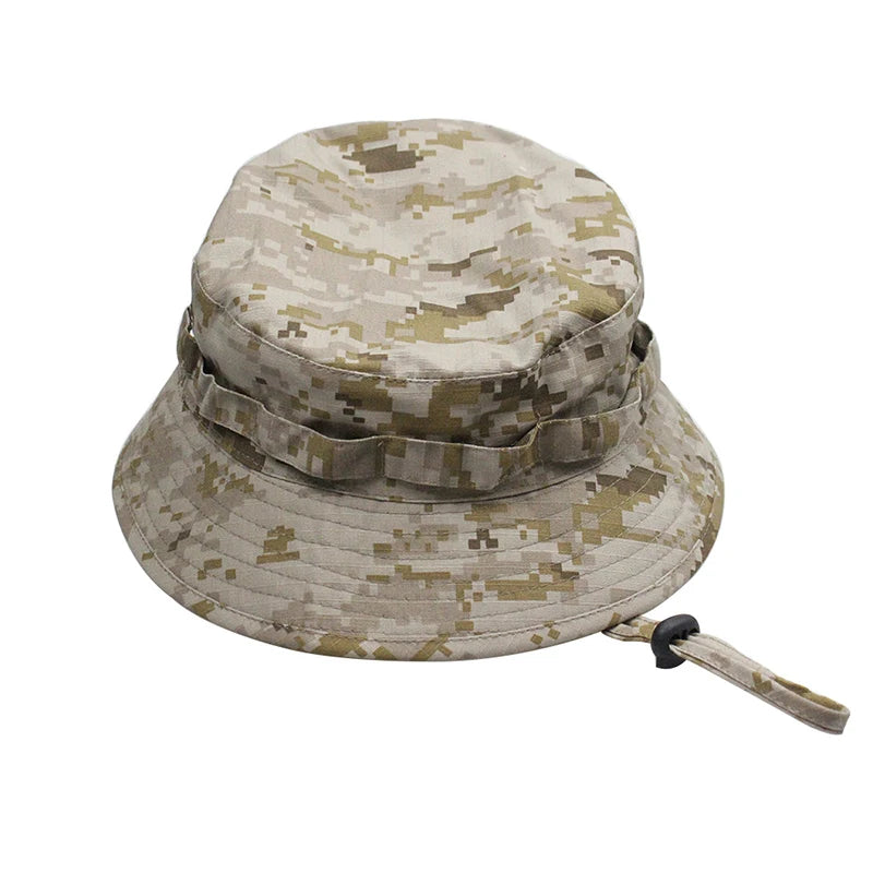 Sun Hats for Men Women Bucket Hat Boonie Hat Foldable Sunshine Protection Hiking Beach Fishing Summer Safari with Windproof Cord