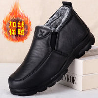 Boots men's snow outdoor men's shoes men's winter boots hiking ankle boots waterproof men's shoes work shoes shoes