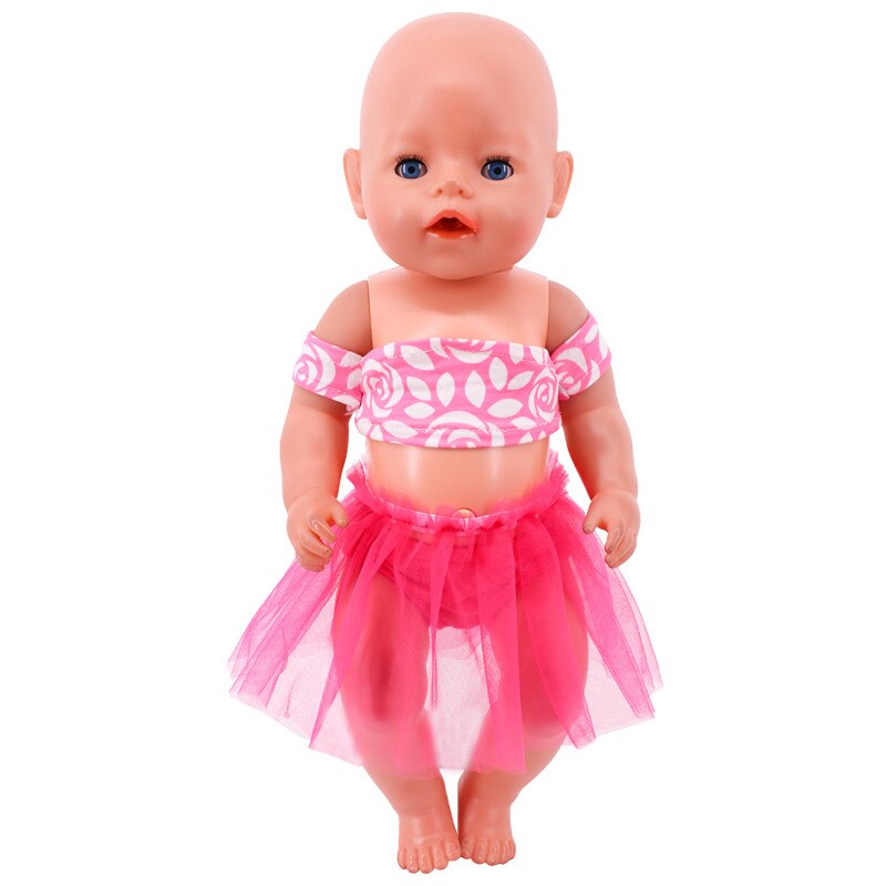 Doll Clothes Unicorn Suits Fit 18 Inch American Of Girl`s &Baby Born Doll 43cm Born Babies Doll Clothes，Toys For Girls