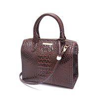 Roomy Women Tote Bag Crocodile Bag European and American Style Luxury PU Leather Crossbody Messenger Handbag Black 2022 New