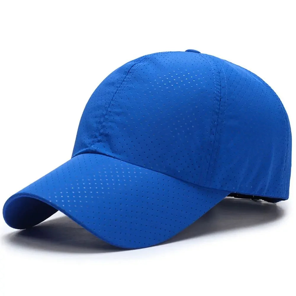 Hat Men Spring Summer Solid Color Mesh Cap Baseball Cap Women Autumn Korean Edition Sunscreen Hat Mesh Breathable Peaked Cap
