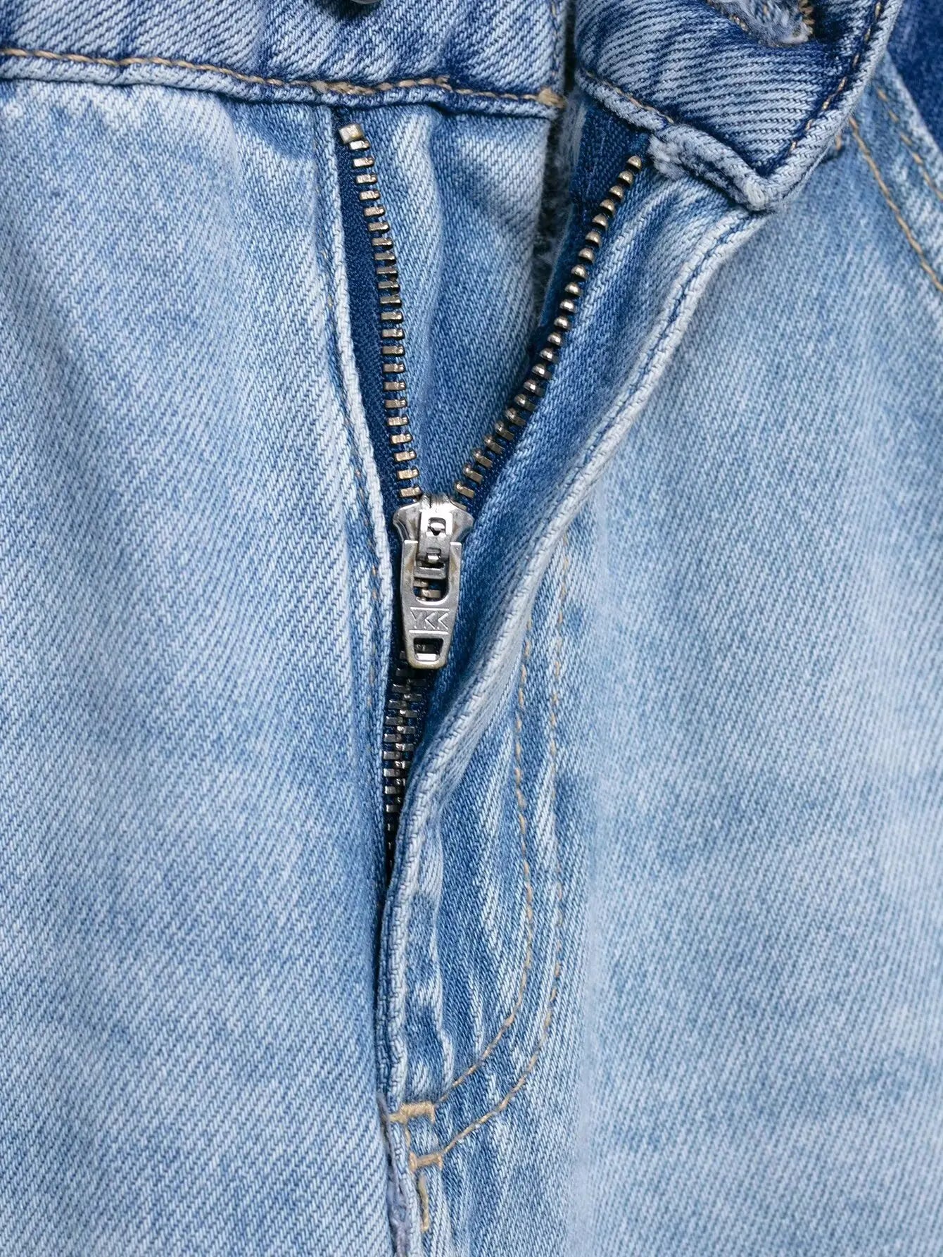 Women's Jeans 2025 Women's New Pants Women's Spliced High Waist Wide Leg Jeans