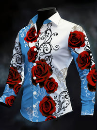 New Hawaiian Pineapple Sunglasses 3D Printed Men's Long Sleeve Shirt with Collar and Vacation Style Shirt Clothing