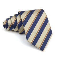 New Striped Tie Men's 8cm Ties Business New Year Gift Classical Necktie Office Accessories Men Costume Daily Wear Wedding Party