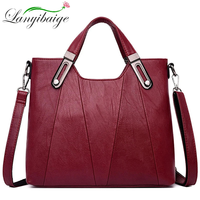 Women&#39;s Shoulder Bags Famous Brand Luxury Handbags Women Bags Designer High Quality Crossbody Bags Ladies Leather Tote Handbags