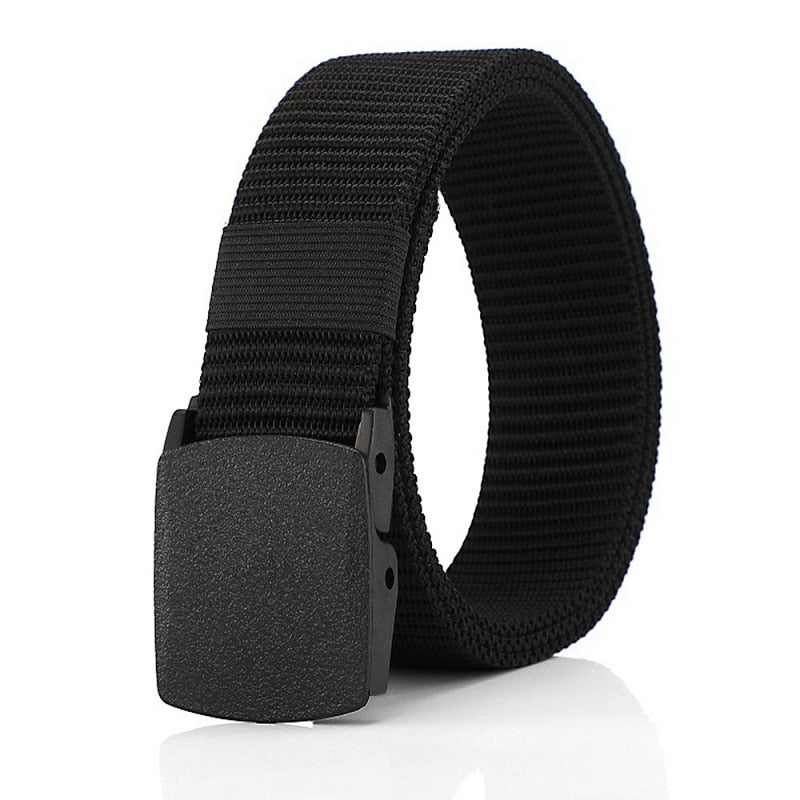 Mens Nylon Webbing Belts Canvas Casual Fabric Tactical Belt High Quality Accessories Military Jeans Army Waist Strap HB041