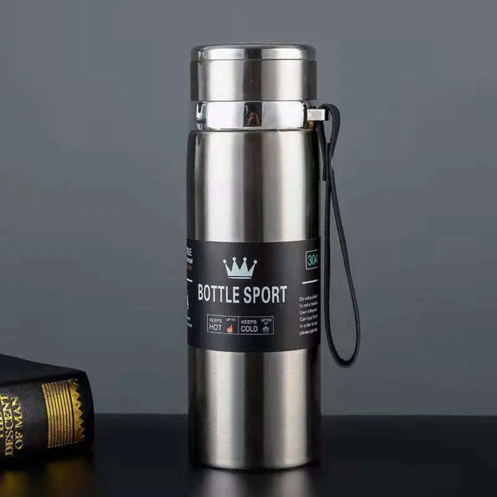 316 Stainless Steel Insulated Cup with Straps, Popular Outdoor Sports and Home Gift Customized Insulated Water Bottle