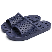 CRACOMIN Summer New Shower Shoes For Women Quick Dry Pool Sandals With Drain Holes Bathroom Slides Lightweight EVA Home Slippers