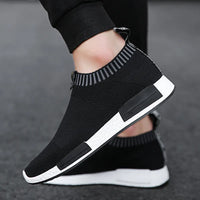 Men's Slip on Sock Sneakers 38-47 Super Light Breathable Mens Shoes Men Walking Jogging Shoes Men Sneakers Casual Shoes for Men