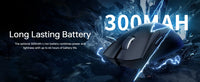 MAMBASNAKE x ATTACK SHARK R1 59g SUPERLIGHT Mouse, PixArt PAW3311 Gaming Sensor, BT/2.4G Wireless/Wired Gaming Mouse