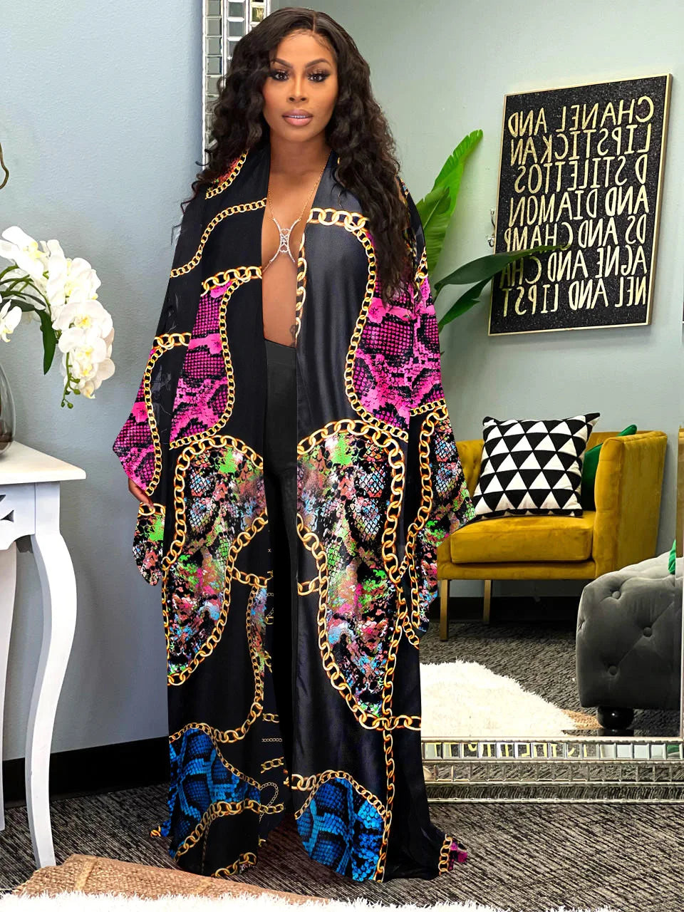 Casual Beach Cover Up Boho Dress Party Kaftan Kimonos Verano Sukienka Print Long Sleeve Cardigan Female Blouse Loose Dresses