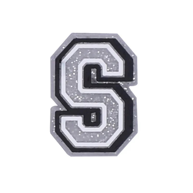 Hot Sale 1Pcs Letter Shoe Charms Decorations for Crocs Accessories Alphabet Pins Women Xmas Party Favors Gifts