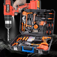 68VF Brushless Cordless Drill Complete Tool Kit Toolbox Electric Tool Set