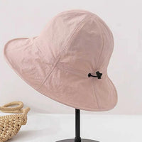 UPF 50+ Waterproof Foldable Bucket Hat UV Protection Sunscreen Fishing Hat Adjustable Wide Brim Fisherman Cap Beach