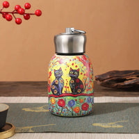 Stainless Steel Insulated Cup Home Fashion Outdoor Portable Insulated Handle Water Cup Car Simple Cup