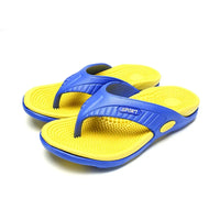YRZL Men's Flip Flops Massage Granule Men Slippers Comfortable Beach Sandals Men Casual Shoes House Flip Flops Bathroom Shoes