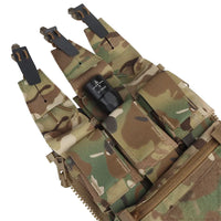 V5 FCPC Tactical Vest Backplate Supplement Sub-package Airsoft Triple Magazine Bags Hunting Vest Plate Carrier Accessories