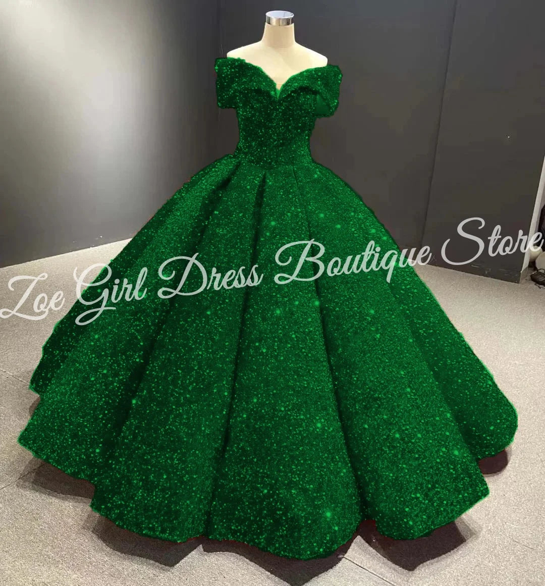 Red New Simple Bridesmaid Dresses For Wedding Off The Shoulder Sequins Guest Gown Maid of Honor Evening Dress Customized