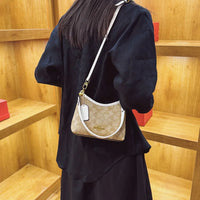 Ladies Elegant Underarm Handbags Geometric Print Wallets For Women Hobo Handbags Hand Bag Ladies Shoulder Crossbody Bags
