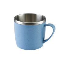 Coffee Mugs Stainless Steel Cup Anti-scalding Double-layer For Children Insulated Cup Milk Tea Water Bottle Shatterproof