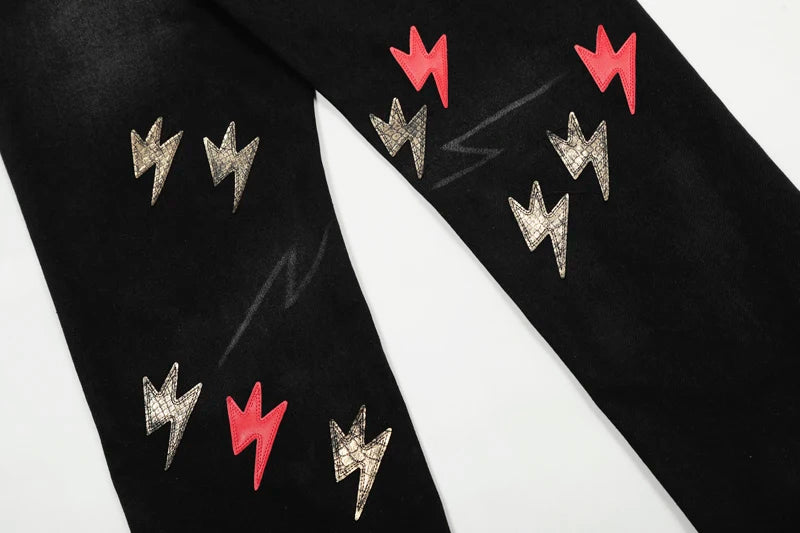 Spring Summer New Fashion Casual Hip Hop Softened Denim Straight Leg Pants High Street Men Women Loose Comfortable Jeans