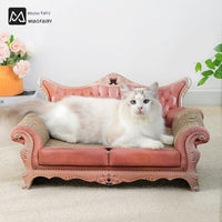 Meow Fairy Cat Sofa Corrugated Paper Cat Scratch Board Cat Nest Integrated Replaceable Removable Scratching Board Grinding Claw Cat Toy