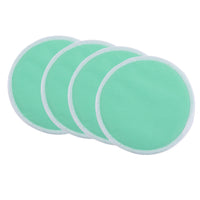4Pc Rayon Made from Bamboo Nursing Breast Pads Washable & Reusable Breastfeeding Nursing Pads