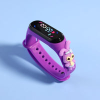 Relojes de moda para niños y mujeres, pulsera electrónica, reloj deportivo táctil LED, muñeca de Spiderman, reloj impermeable