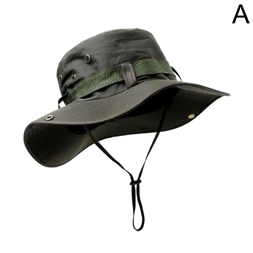 Wide Brim Sun Hat UV Protection Bucket Cap For Hiking Camping Fishing Men Women  Hiking Fishing Climbing Oversized Safari Bucket