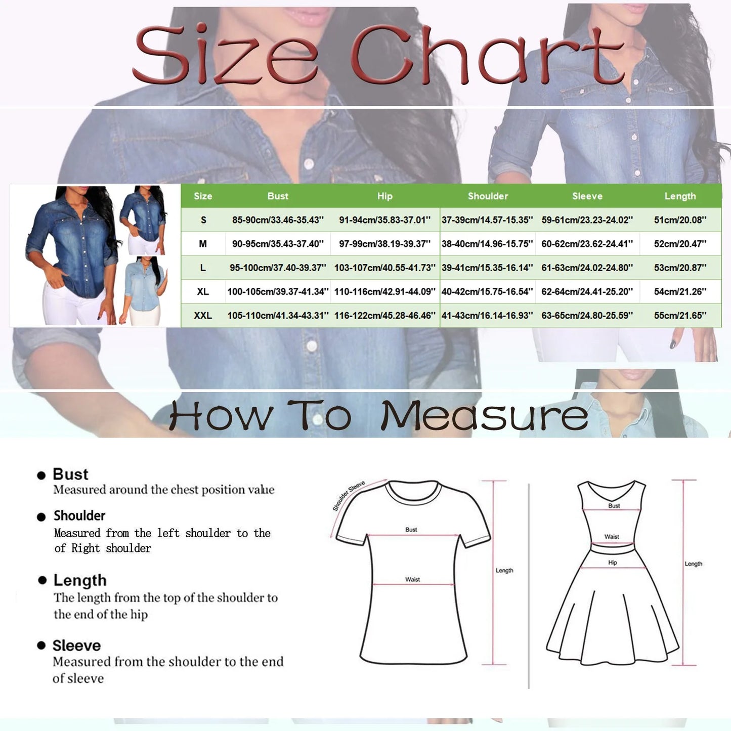 Long Sleeve Women's Denim Shirt 2025 Spring Autumn Classic Vintage Jeans Blouses Tops Retro Casual Button Up Streetwear Top