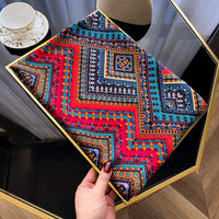 Spring Scarf Women's Luxury Design Polyester Material Smooth Scarf Soft Shawl Beach