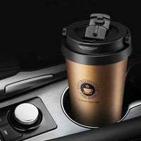 Stainless Steel Coffee Mugs Insulated Water Bottles with Handle Portable Thermos Cup Double Layer Tumbler Vacuum Flask