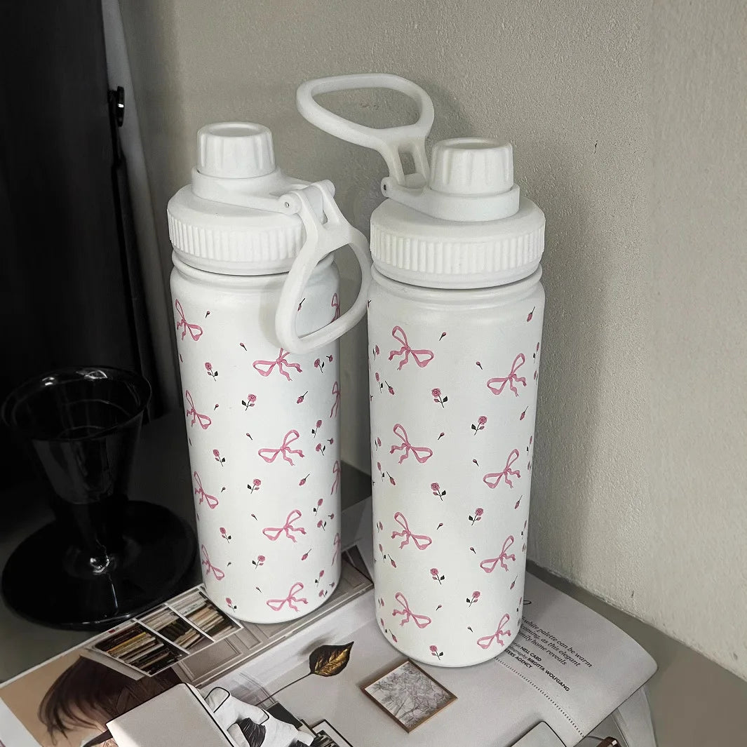 600ml Stainless Steel Insulated Cup, Heat Resistant Drop Proof Design, Perfect Gift for Valentine's Day Christmas Birthday