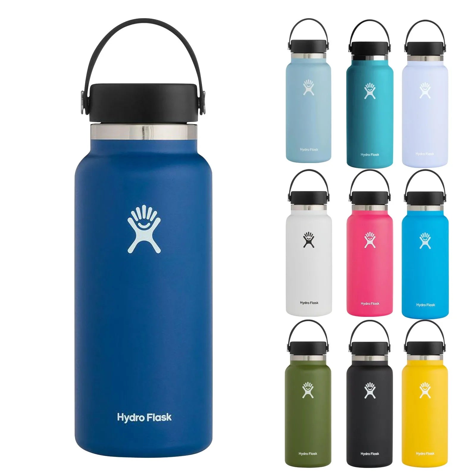 Stainless Steel Insulated Office Cup Water Cup Handle Cover Stainless Steel And Vacuum Insulated Leak Proof Soft Cover 32oz