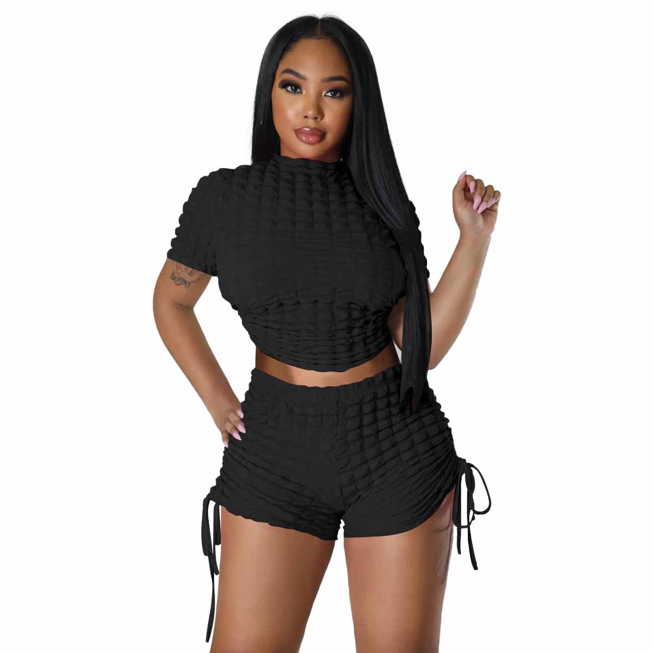 Women Clothing Summer 2023 Beach Clothes For New Sexy Leisure Centre Backs Two Piece Solid Polyester Dress Ladies Swimwear Pareo