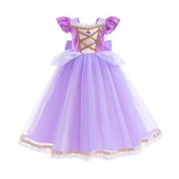 Girl Elsa Anna Dress Princess Costume Snow Queen Dress Baby Halloween Ariel Carnival Clothes Kids Cosplay Clothes Party Clothing